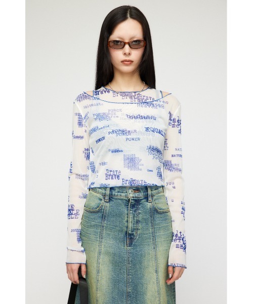 2PIECE SHEER トップス（Tシャツ/カットソー）｜LAGUA GEM（ラグアジェム）
