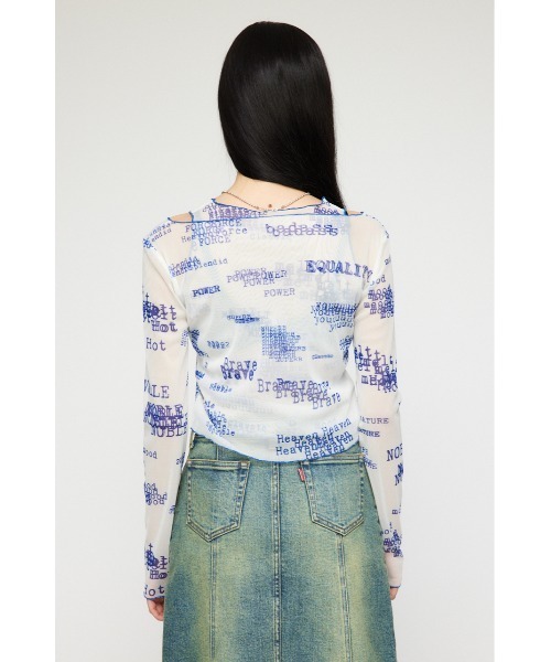 2PIECE SHEER トップス（Tシャツ/カットソー）｜LAGUA GEM（ラグアジェム）