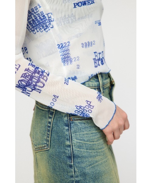 2PIECE SHEER トップス（Tシャツ/カットソー）｜LAGUA GEM（ラグアジェム）