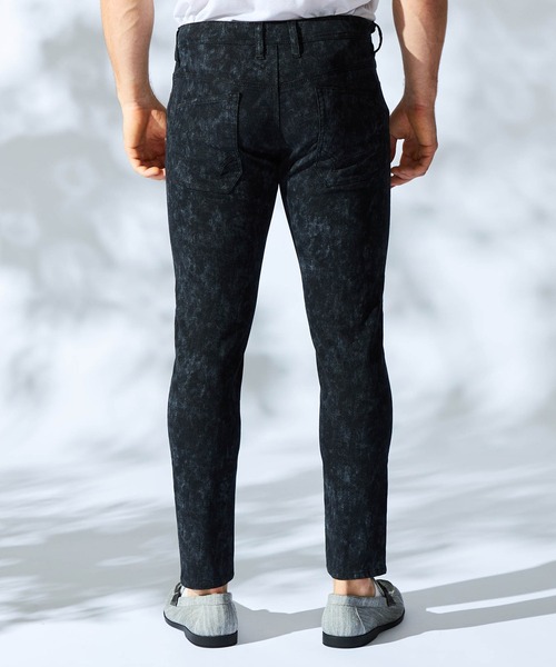 HIDEAWAYS NICOLE（ハイダウェイニコル）の「ピグメントプリントツイルパンツ（その他パンツ・メンズ・ライトグレー/ブラック×グレー/ネイビー・SMALL/MEDIUM/LARGE/X-LARGE）」の8枚目の写真