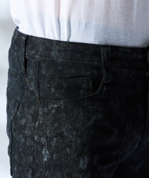 HIDEAWAYS NICOLE（ハイダウェイニコル）の「ピグメントプリントツイルパンツ（その他パンツ・メンズ・ライトグレー/ブラック×グレー/ネイビー・SMALL/MEDIUM/LARGE/X-LARGE）」の12枚目の写真