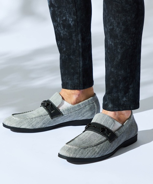 HIDEAWAYS NICOLE（ハイダウェイニコル）の「ピグメントプリントツイルパンツ（その他パンツ・メンズ・ライトグレー/ブラック×グレー/ネイビー・SMALL/MEDIUM/LARGE/X-LARGE）」の13枚目の写真