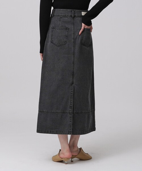 GALLEST（ギャレスト）の「◆フレアデニムスカート（デニムスカート・レディース・チャコールグレー/アイボリー/ネイビー・40/38/36）」の21枚目の写真