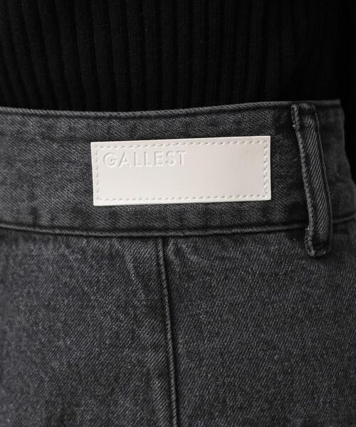 GALLEST（ギャレスト）の「◆フレアデニムスカート（デニムスカート・レディース・チャコールグレー/アイボリー/ネイビー・40/38/36）」の14枚目の写真