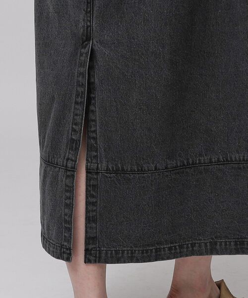 GALLEST（ギャレスト）の「◆フレアデニムスカート（デニムスカート・レディース・チャコールグレー/アイボリー/ネイビー・40/38/36）」の12枚目の写真