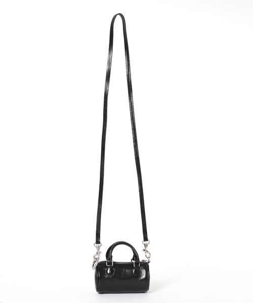 U by SPICK&SPAN(ユーバイスピックアンドスパン)の「【MARGE SHERWOOD/マージシャーウッド】 LOG MICRO(ショルダーバッグ・レディース・シルバー/ブラック・FREE)」の9枚目の写真