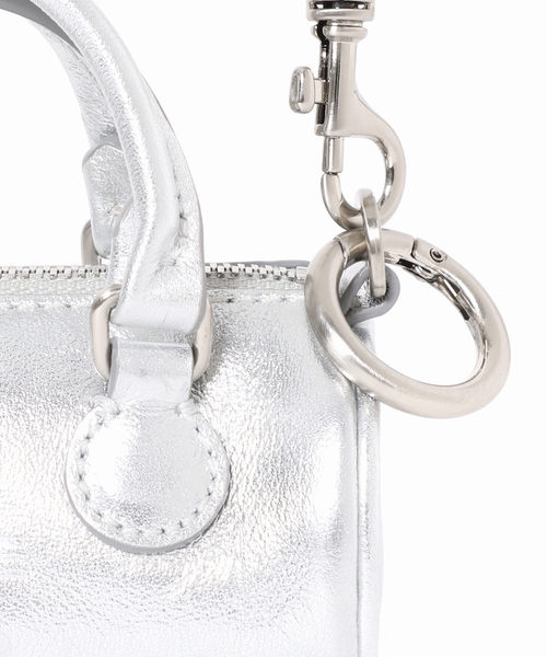 U by SPICK&SPAN(ユーバイスピックアンドスパン)の「【MARGE SHERWOOD/マージシャーウッド】 LOG MICRO(ショルダーバッグ・レディース・シルバー/ブラック・FREE)」の21枚目の写真