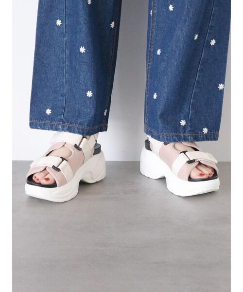 ehka sopo（エヘカソポ）の「スポーツサンダル（サンダル・レディース・キナリ/カーキ/ブラック/ピンク・L/M）」の12枚目の写真