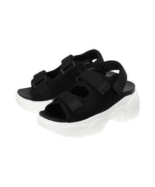 ehka sopo（エヘカソポ）の「スポーツサンダル（サンダル・レディース・キナリ/カーキ/ブラック/ピンク・L/M）」の18枚目の写真