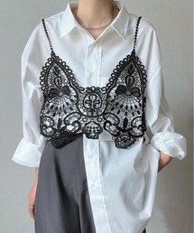 レースキャミビスチェ