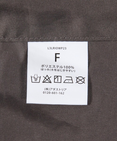 LAKOLE(ラコレ)の「【雨の日に】レイン巻きスカート / 102953(レインコート/ポンチョ・レディース・アイボリー/チャコール・FREE)」の12枚目の写真