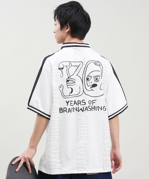 TOY MACHINE(トイ マシーン)の「【ムラサキスポーツ限定】TOY MACHINE/トイマシーン ゲームシャツ/半袖Tシャツ オーバーサイズ ユニセックス MTMSEST32(Tシャツ/カットソー・メンズ・ホワイト/ブラック・M/L/XL)」の9枚目の写真