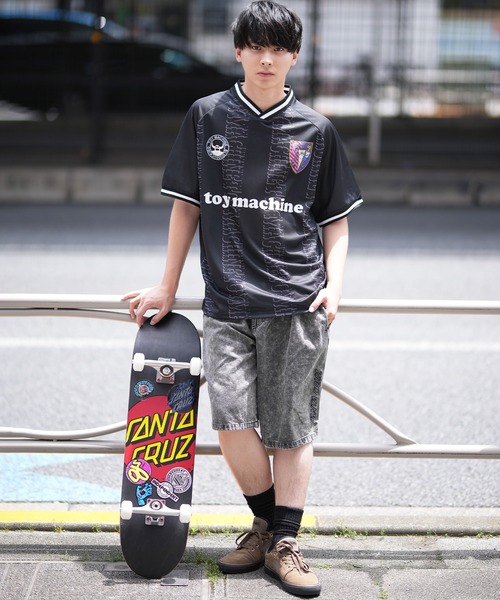 TOY MACHINE スケートボードシャツ 黒 セール】【ムラサキスポーツ限定】TOY MACHINE/トイマシーン ゲーム