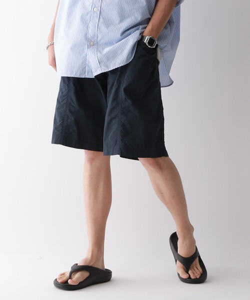 RAGEBLUE（レイジブルー）の「ナイロンイージールーズショーツ（その他パンツ・メンズ・グリーン系その他/ブラック/ベージュ/ネイビー/グレー・SMALL/MEDIUM/LARGE）」の5枚目の写真