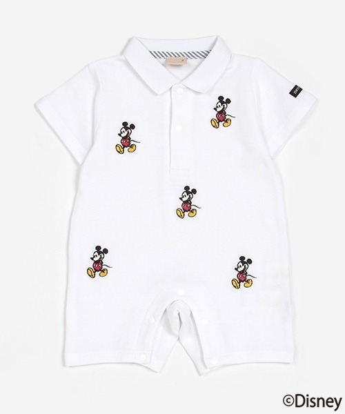 petit main（プティマイン）の「【Disney】ポロ衿カバーオール（ロンパース・キッズ・レッド/ネイビー/オフホワイト・80ｃｍ/70cm）」の15枚目の写真