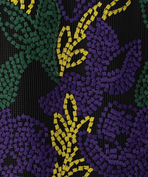 TOMORROWLAND .B（トゥモローランドビー）の「メッシュエンブロイダリーロングワンピース（ワンピース・レディース・ライトパープル・36/34）」の13枚目の写真