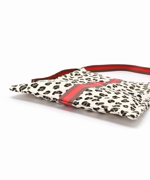 Noble（ノーブル）の「N.Jam/エヌジャム オリジナルキャンバススモールバッグ(ゼブラ・レオパード)（トートバッグ・レディース・ブラック/ベージュ・FREE）」の9枚目の写真