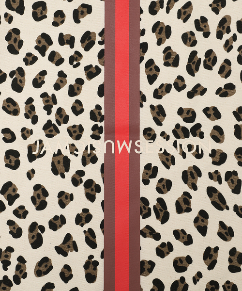 Noble（ノーブル）の「N.Jam/エヌジャム オリジナルキャンバススモールバッグ(ゼブラ・レオパード)（トートバッグ・レディース・ブラック/ベージュ・FREE）」の21枚目の写真