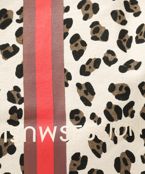 Noble（ノーブル）の「N.Jam/エヌジャム オリジナルキャンバススモールバッグ(ゼブラ・レオパード)（トートバッグ・レディース・ブラック/ベージュ・FREE）」の22枚目の写真