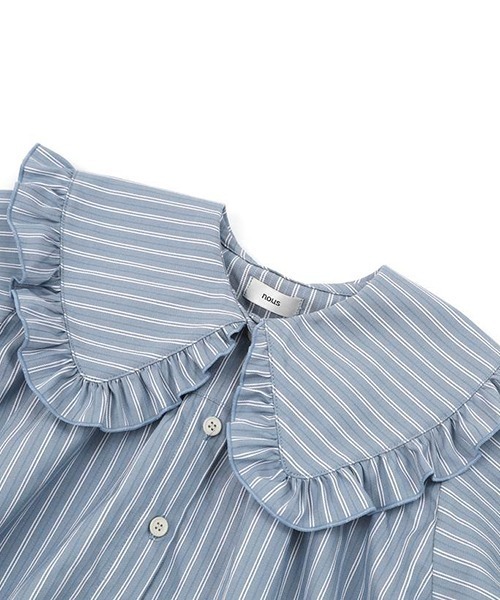 n.o.u.s(ノウズ)の「n.o.u.s プルオーバー(Tシャツ/カットソー・キッズ・サックスブルー/ベージュ・130cm/80cm/90cm/110cm/100cm/120cm/140cm)」の14枚目の写真