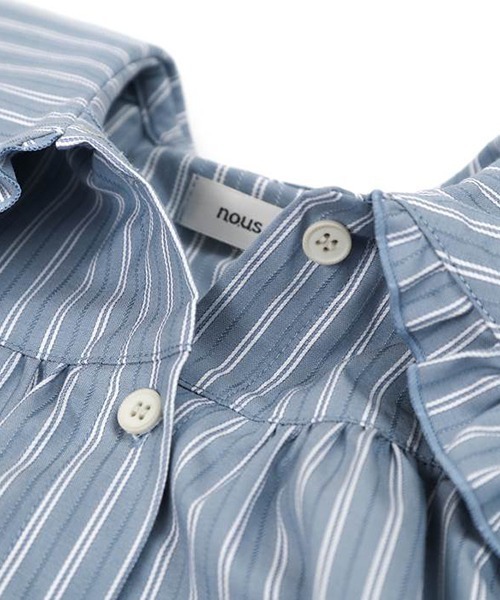 n.o.u.s(ノウズ)の「n.o.u.s プルオーバー(Tシャツ/カットソー・キッズ・サックスブルー/ベージュ・130cm/80cm/90cm/110cm/100cm/120cm/140cm)」の15枚目の写真