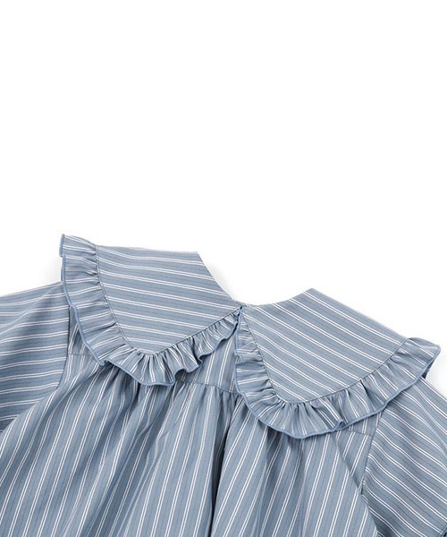 n.o.u.s(ノウズ)の「n.o.u.s プルオーバー(Tシャツ/カットソー・キッズ・サックスブルー/ベージュ・130cm/80cm/90cm/110cm/100cm/120cm/140cm)」の3枚目の写真