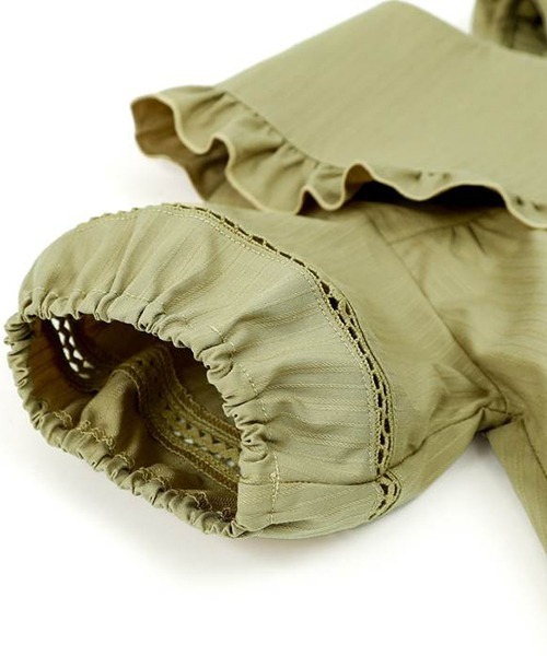 n.o.u.s(ノウズ)の「n.o.u.s プルオーバー(Tシャツ/カットソー・キッズ・サックスブルー/ベージュ・130cm/80cm/90cm/110cm/100cm/120cm/140cm)」の9枚目の写真