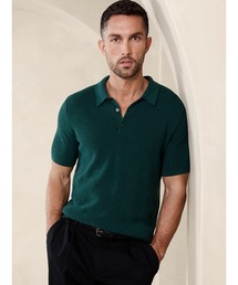 BANANA REPUBLIC FACTORY STORE（バナナリパブリック ファクトリーストア）の「BANANA REPUBLIC FACTORY STORE　　コットンフィッシャーマンリブポロシャツニット（ポロシャツ・メンズ）」