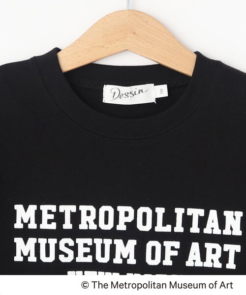 Dessin（デッサン）の「◆【THE　MET】コラボTシャツ（Tシャツ/カットソー・キッズ・ブラック/グレー/ホワイト・12/13/10/11/14）」の6枚目の写真