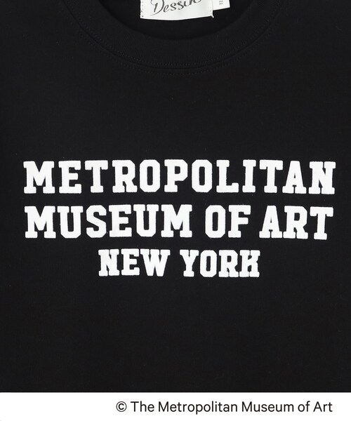 Dessin（デッサン）の「◆【THE　MET】コラボTシャツ（Tシャツ/カットソー・キッズ・ブラック/グレー/ホワイト・12/13/10/11/14）」の9枚目の写真