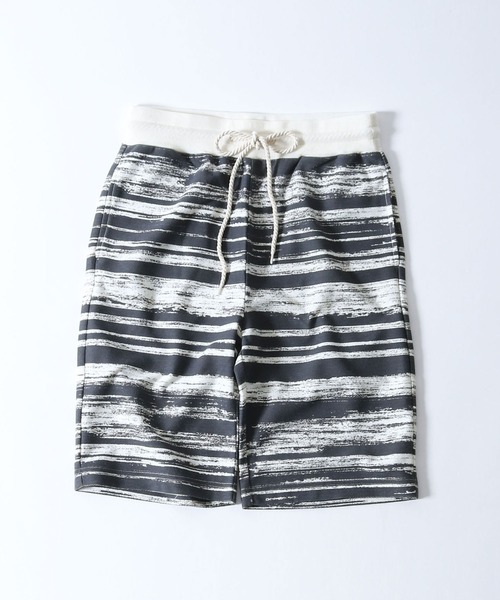 ZIP FIVE（ジップファイブ）の「【ZIP FIVE】パイル 総柄 イージー ショート パンツ / ルームウェア（スウェットパンツ・メンズ・A/B/C/D/E/F/G/H/I/J/K/L/M/N/O/P/Q/R/S/T・MEDIUM/LARGE/X-LARGE）」の3枚目の写真