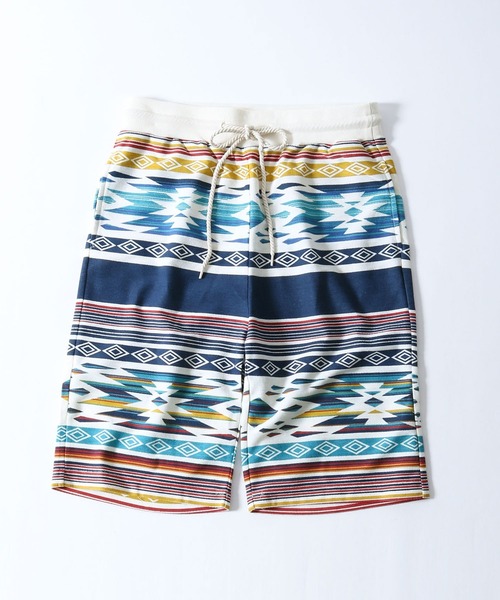 ZIP FIVE（ジップファイブ）の「【ZIP FIVE】パイル 総柄 イージー ショート パンツ / ルームウェア（スウェットパンツ・メンズ・A/B/C/D/E/F/G/H/I/J/K/L/M/N/O/P/Q/R/S/T・MEDIUM/LARGE/X-LARGE）」の5枚目の写真