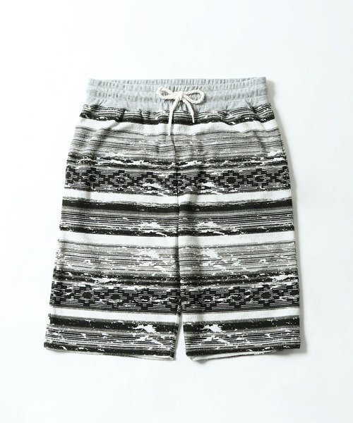 ZIP FIVE（ジップファイブ）の「【ZIP FIVE】パイル 総柄 イージー ショート パンツ / ルームウェア（スウェットパンツ・メンズ・A/B/C/D/E/F/G/H/I/J/K/L/M/N/O/P/Q/R/S/T・MEDIUM/LARGE/X-LARGE）」の6枚目の写真