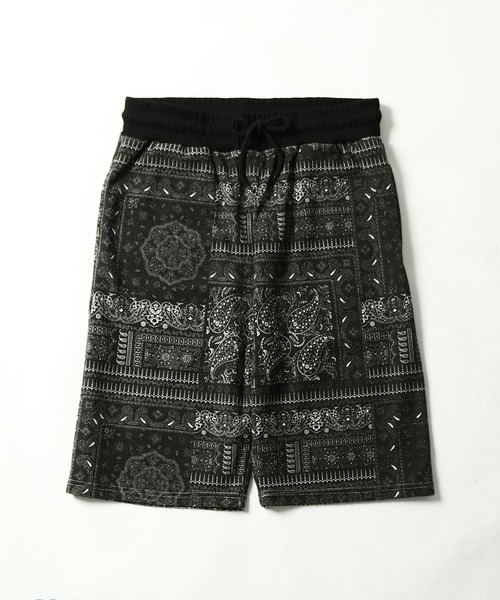 ZIP FIVE（ジップファイブ）の「【ZIP FIVE】パイル 総柄 イージー ショート パンツ / ルームウェア（スウェットパンツ・メンズ・A/B/C/D/E/F/G/H/I/J/K/L/M/N/O/P/Q/R/S/T・MEDIUM/LARGE/X-LARGE）」の19枚目の写真