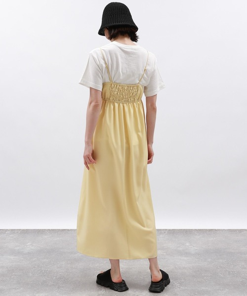 LAKOLE(ラコレ)の「ブラカットキャミワンピース / 127588(ワンピース・レディース・ブラック/イエロー系9/グリーン系4・SMALL/MEDIUM)」の11枚目の写真