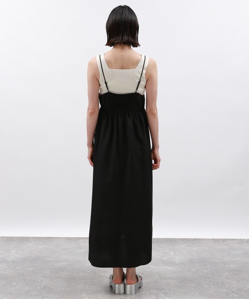 LAKOLE(ラコレ)の「ブラカットキャミワンピース / 127588(ワンピース・レディース・ブラック/イエロー系9/グリーン系4・SMALL/MEDIUM)」の14枚目の写真