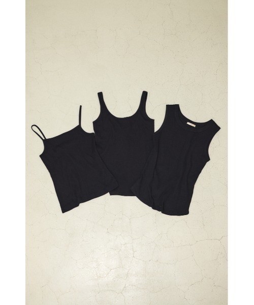 THROW by SLY(スローバイスライ)の「【3点セット】THROW VARIOUS TANK SET ヴァリアス タンクセット(Tシャツ/カットソー・レディース・ブラック/カーキ/ホワイト・FREE)」の15枚目の写真