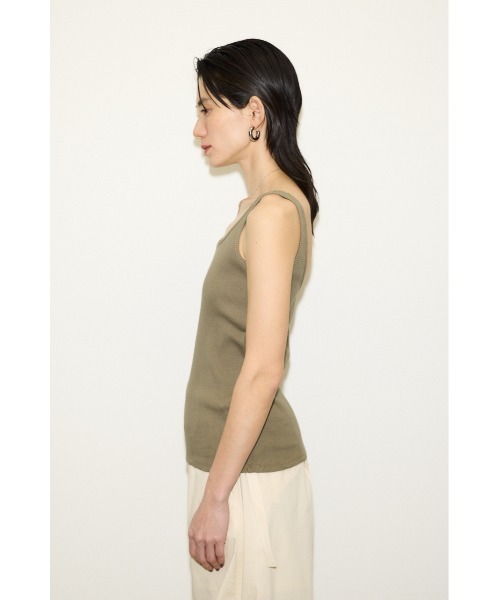 THROW by SLY(スローバイスライ)の「【3点セット】THROW VARIOUS TANK SET ヴァリアス タンクセット(Tシャツ/カットソー・レディース・ブラック/カーキ/ホワイト・FREE)」の17枚目の写真
