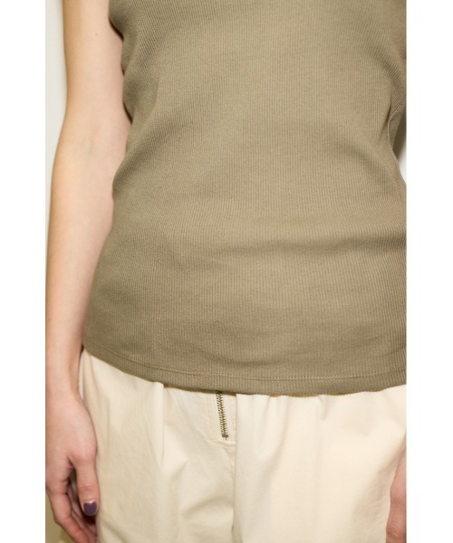 THROW by SLY(スローバイスライ)の「【3点セット】THROW VARIOUS TANK SET ヴァリアス タンクセット(Tシャツ/カットソー・レディース・ブラック/カーキ/ホワイト・FREE)」の21枚目の写真