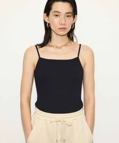 THROW by SLY(スローバイスライ)の「【3点セット】THROW VARIOUS TANK SET ヴァリアス タンクセット(Tシャツ/カットソー・レディース・ブラック/カーキ/ホワイト・FREE)」の4枚目の写真