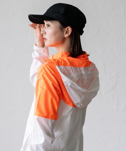 VitaFelice（ヴィータフェリーチェ）の「透湿防水レインキャップ（キャップ・レディース・ホワイト/ブラック・FREE）」の12枚目の写真