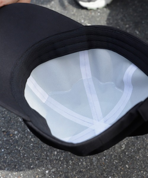 VitaFelice（ヴィータフェリーチェ）の「透湿防水レインキャップ（キャップ・レディース・ホワイト/ブラック・FREE）」の20枚目の写真