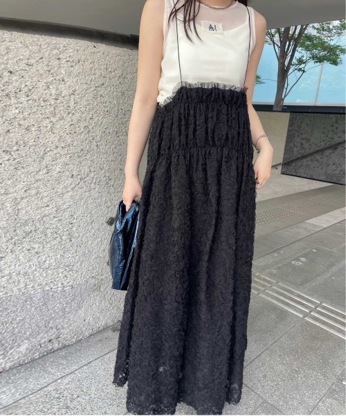 Ameri（アメリ）の「MEDI ADJUST SHELLY GATHER DRESS