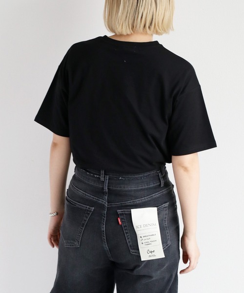 CELINE Triomphe ロゴ刺繍 コットン 長袖Tシャツ 人気 CELINE Triomphe ロゴ刺繍 コットン 長袖Tシャツ 人気 (CELINE/T
