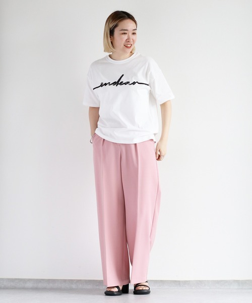 cepo（セポ）の「リボンテープ刺繍ロゴTee（Tシャツ/カットソー）」 - WEAR