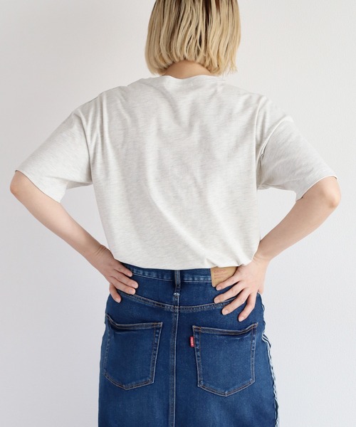 cepo（セポ）の「リボンテープ刺繍ロゴTee（Tシャツ/カットソー）」 - WEAR