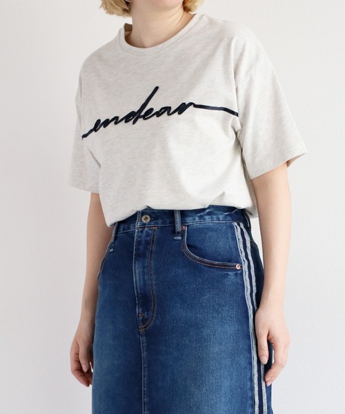 cepo（セポ）の「リボンテープ刺繍ロゴTee（Tシャツ/カットソー）」 - WEAR