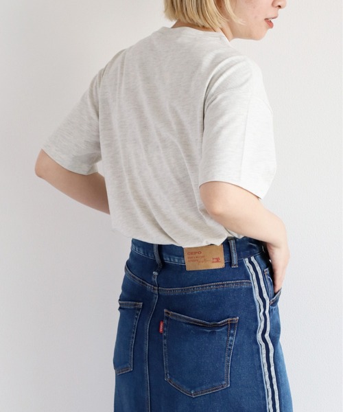 cepo（セポ）の「リボンテープ刺繍ロゴTee（Tシャツ/カットソー）」 - WEAR