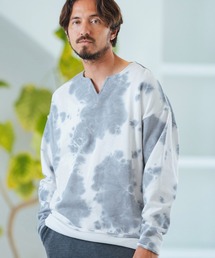 msw1495-Tie Dye Keyneck Sweatshirt スウェット