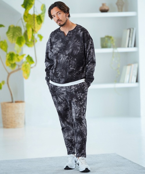 msw1495-Tie Dye Keyneck Sweatshirt スウェット(スウェット)|Magine(マージン) msw1495-Tie Dye Keyneck Sweatshirt スウェット(スウェット)|Magine(マージン)